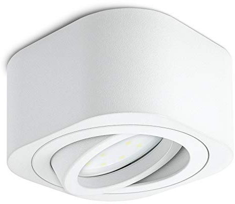 SSC-LUXon TEARA Aufbaustrahler weiß eckig 4W neutralweiß schwenkbar Aufbau