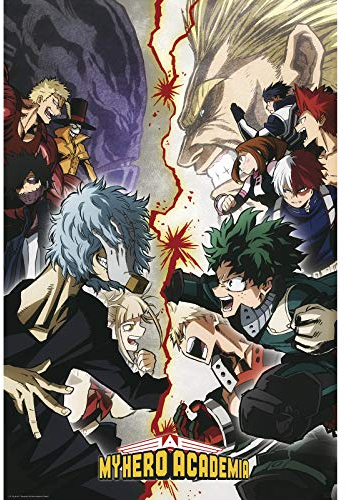GB Eye ABYDCO643 Maxi Poster My Hero Academia Heroes vs Villains 61 x 91.5cm