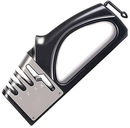 Marekyhm-UK Kitchen Knives Diamond Ceramic Stone Professional Knife Sharpener Tools for Scissors Sharpening Stone Whetstone (Color : Black)