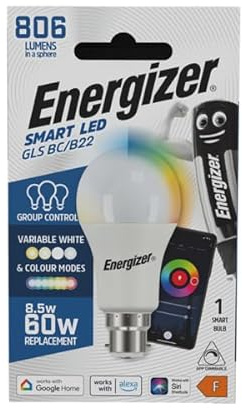 60W Smart LED GLS B22 RGBW S18459