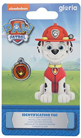 The Paw Patrol Marshall Namensschild für Halskette, Größe S