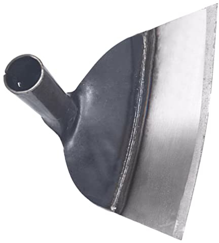 Angoily Round Eye Hoes Hand Hoe Head Replaceable Gardening Hoe Loosening Soil Weeding Hoe Head for Weeding and Soil Loosening 23.5cm