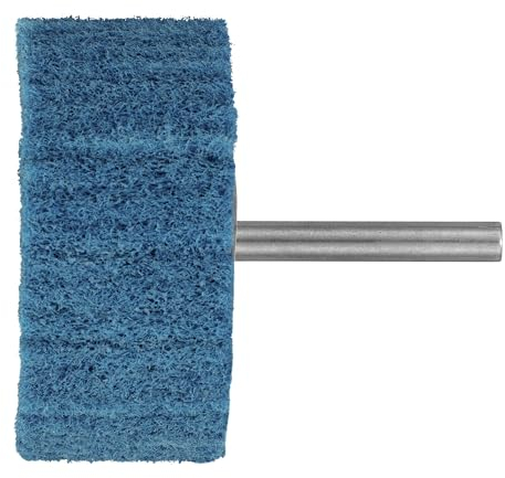 LUKAS-ERZETT 10 x Fächerschleifer SFV für Edelstahl 40x20 mm Schaft 6 mm Zirkonkorund Korn 180-13,5x8,5x6,5cm