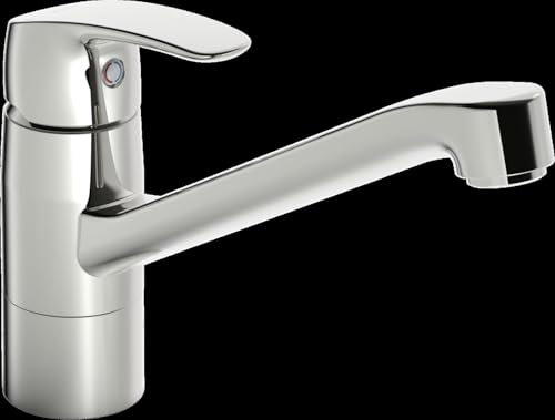 Hansa HANSAPINTO Robinet de cuisine, montage au sol, 6 l/min, basse pression, chromé, 45381193