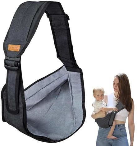 Lelang Babytrage Sided, für Neugeborene und Kleinkinder, ergonomische, verstellbare, multifunktionale Babytrage von 0 bis 36 Monaten