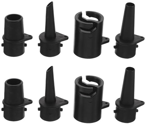 TOKIDNY 2pcs Inflatable Boat Pump Adapter Kit Sup Pump Valve Connector for Kayak Paddle Board Air Bed Easy Setup Portable Air Valve Converter for Rapid Inflation and Deflation