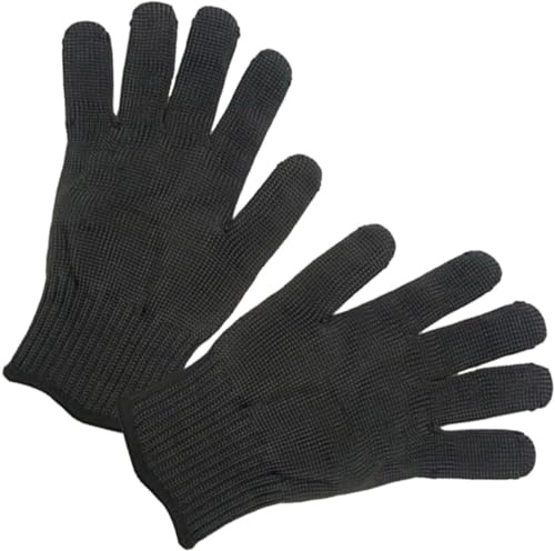 NAMOARLY Guantes Anticorte Nivel 5 Resistentes a Cortes para Cocina y Tallado, Material Fibra de Polietileno y Acero Inoxidable, Protección para Manos en Cocina y Carpintería