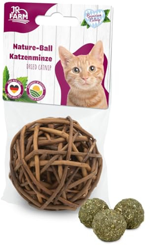 JR Farm Cat Bavarian Catnip - Bola de Hierba gatera