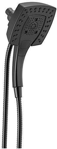 Delta H2Okinetic In2ition 5-Setting Two-in-One Shower with Matte Black