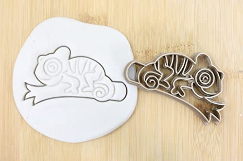 Chamäleons cookie cutter Fondant Keksstempel/Ausstechform keksausstecher PLA ca.8cm