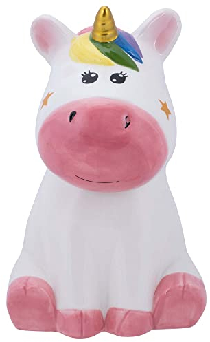 100 North Dolomite - Tarro de cerámica para galletas y dulces de 10 x 7.3 pulgadas con tapa hermética: perfecto para recipientes de cocina, recipientes de golosinas para mascotas y almacenamiento