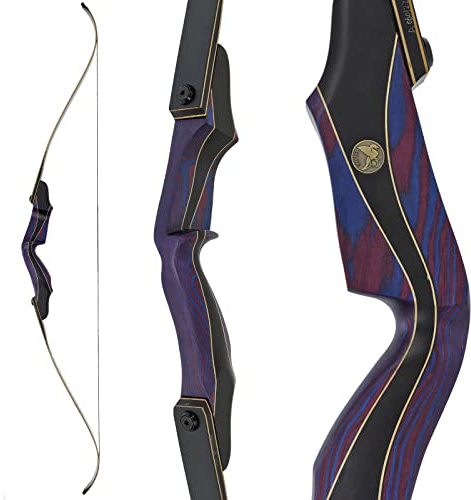 DRAKE ARCHERY Elite Riva, 62 Zoll, 20–60 lbs, Take Down Recurvebogen