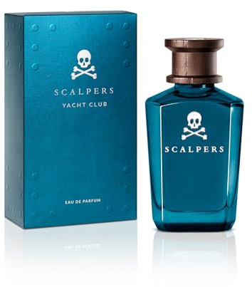 Scalpers Yacht Club 75 ml, Eau de Parfum para Hombre, Aroma Amaderado Marino, con Vaporizador