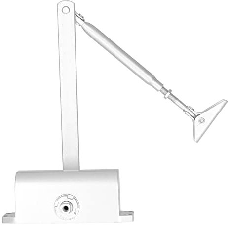 Chiudiporta Ignifugo Regolabile Chiudiporta Idraulico a Molla da 180 Gradi Chiudiporta Automatico Accessori per Porte Accessori Hardware per Uso Interno Ed Esterno