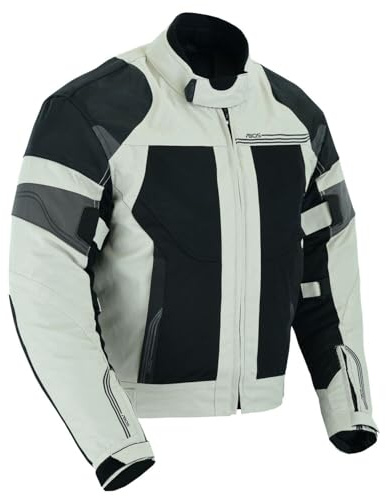 WMW WALI MOTO WEAR Leichte Mesh Motorradjacke für Herren & Damen-Sommer Textiljacke mit Protektoren Atmungsaktive jacke mit Belüftung und Herausnehmbarem