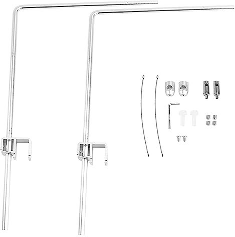 Aquariumlicht Einstellbare Tank Halterung for Aquarium LED Universal Aquarium Licht Halter Lampe Stehen Hängen Kit Aquarium Zubehör für Aquarium(JX-45_U)