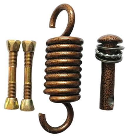 Chaies Molla d'Altalena - Molla di Sospensione ad Alta Resistenza | Gancio portante Solido in Acciaio per Borsa da Boxe, Amaca, Dondolo e Attrezzature Esterne