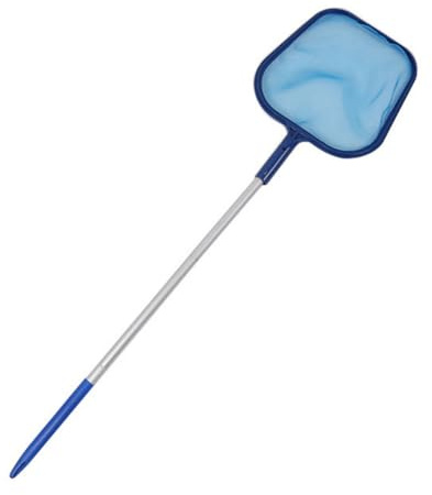 Besreey Recogehojas para Piscinas, 29x27x1.5cm Red De Limpieza Piscina con 1.2m Mango Telescópico, Espumadera para Piscinas, Red para Limpieza De Piscina, Pool Skimmer Net