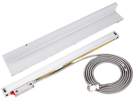 PJKTBEYI Bilancia Ottica, misuratore Digitale, fresatrice, Bilancia Elettronica, rettificatrice, sensore di eliminazione della Luce Universale, Bilancia Ottica(Course 700mm)