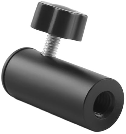 Toddmomy Mikrofonstativverlängerung mit 3/8 Direktbuchse aus Abs und Eisen für Sichere Befestigung und Platzsparendes Design Am Mikrofonständer Schwarz