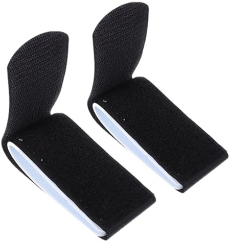 TOBBOMEY 2 Stück Skibefestigungsgurte aus Nylon 38x450mm Verstellbar Langlebig Skitragegurte für Snowboard und Langlauf Outdoor Wintersport Zubehör