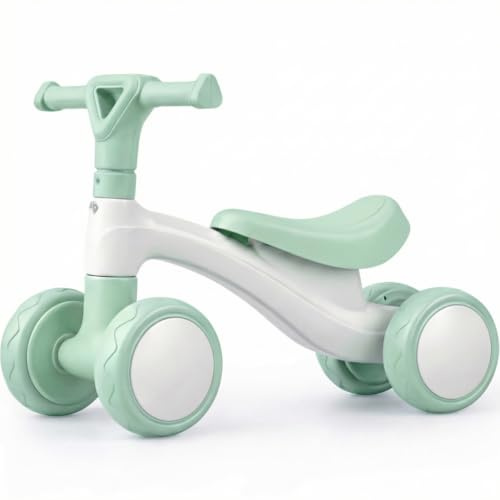 Edibaby, Bicicletta Bambini, Bici Senza Pedali 1–2 Anni, Balance Bike, Triciclo Leggero 12–24 Mesi, Giocattolo Educativo, Idea Regalo (Menta)