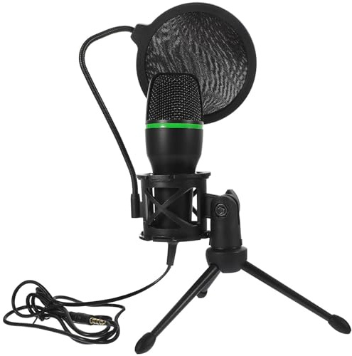 JECOMPRIS Micrófono de Condensador USB para Juegos Soporte Metálico y Filtro Anti-Ruido, Calidad de Grabación Profesional para Clases y Conferencias Color Aleatorio