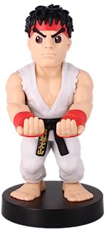Cableguys - Capcom Street Fighter Ryu Gaming Accessories Holder & Phone Holder for Most Controller (Xbox, Play Station, Nintendo Switch) & Phone