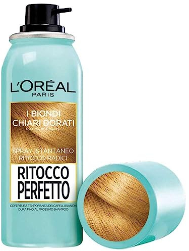 L’ORÉAL PARIS - Spray Instantané Correcteur de Racines & Cheveux Blancs - Hommes & Femmes - Magic Retouch - Blond Clair - 75ml