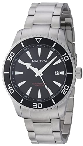 Nautica Reloj de Hombre Cuarzo analógico Color Plata Caja de NAPPBF909