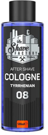 THE SHAVE FACTORY Aftershave-Kölnischwasser – Baltic 500ml – Zitrus-Aquatischer & Holzig-Duft für Männer – Erfrischendes & Lang anhaltendes Aftershave – Beruhigt die Haut & Spendet Feuchtigkeit | Parfümiert