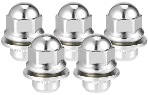 VekAuto 5 Écrous De Roue Compatibles pour Mitsubishi, En Acier Au Carbone Durable