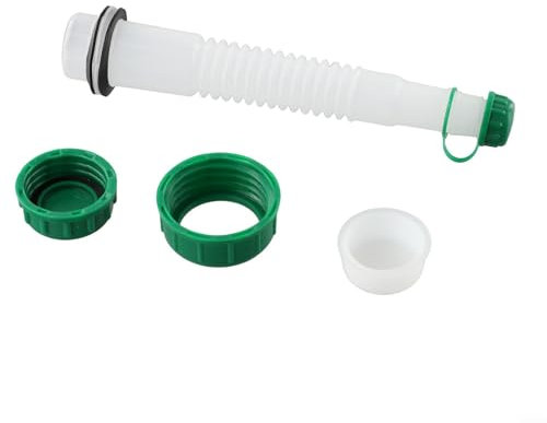 Besttoolifes Faltenbalg-Set für Langhalsbalg Proportionierkannen Flexible Düse für Rasenmäher, Trimmer, Gartenmaschinen, ABS-Kunststoff, 17 x 5 x 3 cm