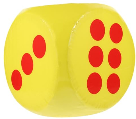 FRCOLOR Spiel Würfel Mit Abgerundeten Kanten Jumbo-Eva-würfel Für Familienspiel Und Party Schaumstoffwürfel Als Brettspielwürfel Und Trinkspielwürfel Riesige Würfel Für Ratespiel Und Dekor