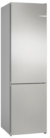 Bosch - Frigorífico combinado de libre instalación, Serie 4, VitaFresh, Total NoFrost, Acero antihuellas, KGN36VIDB