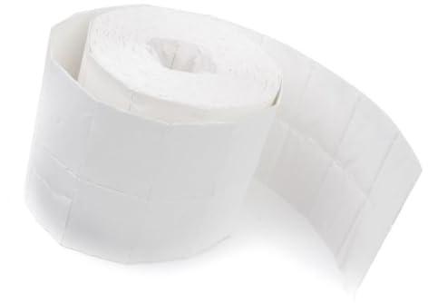 Homoyoyo Dischetti di Cotone per Unghie Bianco 500 Pezzi in Cotone e Non Tessuto, senza Irritazioni per Pulizia Smalto, per Manicure Art Learner