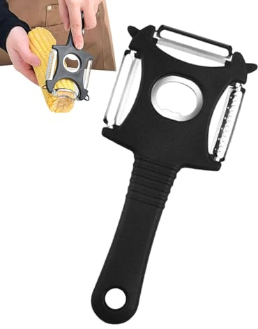 Épluche-Légumes | Ouvre-Bouteille Métal Ustensiles Cuisine,Éplucheur Découpeur Épluche-Léguume pour Maïs | pour Éplucher Fruits Legumes Pommes de Terre