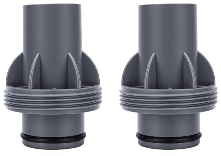 Oytrui Adattatore per Tubo per Piscina 2 Pezzi, Plastica Premium Resistente Al Sole con Guarnizione di Tenuta Incorporata per Tubi da 38 Mm e Pompe Potenti