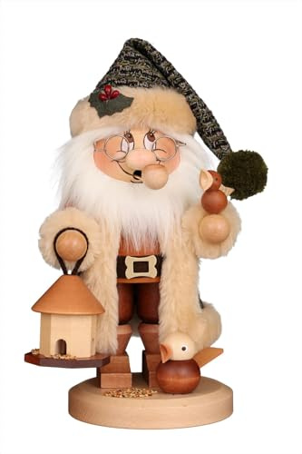 Christian Ulbricht Räuchermännchen Wichtel Weihnachtsmann Vogelfütterung - 29,5 cm