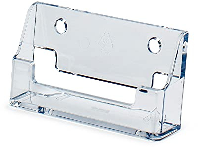 alplas Landscape Business Card Dispenser Holder Freestanding - Pack of 5