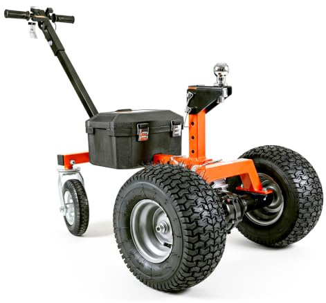 SuperHandy Electric Trailer Dolly 3600LB/1630KG Max Trailer Weight 600LB/270 KG Max Tongue Weight DC 24V 7Ah w/Heavy Duty Commercial 50MM Ball Hitch Mount