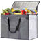 Borsa Termica Morbida, Borsa Frigo Pieghevole Grande 30 Litri, Borsa Termica per la Spesa,Borse da Picnic,Sacchetto Termico per la Consegna di Alimenti,Spesa,Isolare,Viaggi all'aperto