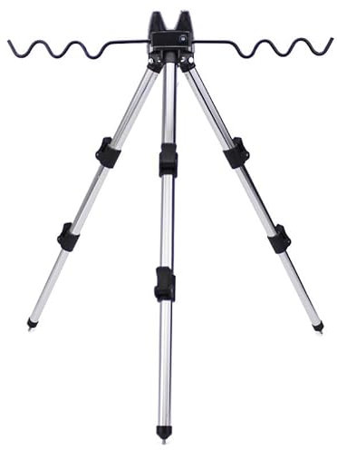 35-62cm Telescopic Fishing Rod Tripod Stand Rest Holder for Sea Beach Coarse Shore