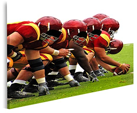 islandburner Prime Bild auf Leinwand American Football Bilder Wandbilder Poster