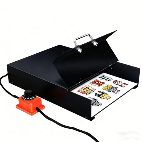 PEIXU DTF‑Ofen für DTF Drucker, geeignet für A3/A4/A5 DTF‑Folie, 0‑160 ℃ Temperaturbereich, 540 W Schwarz Heißpräge‑Ofen Erste Generation