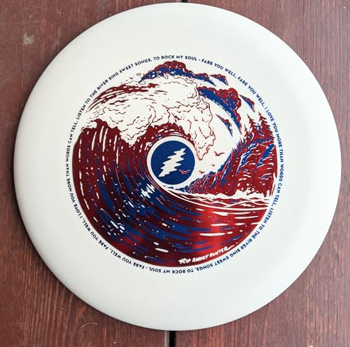 Funn & Frolic x Gateway BROKEDOWN Retro Wizard Superglow 173gm Disc Golf Putter/Grateful Dead Inspired