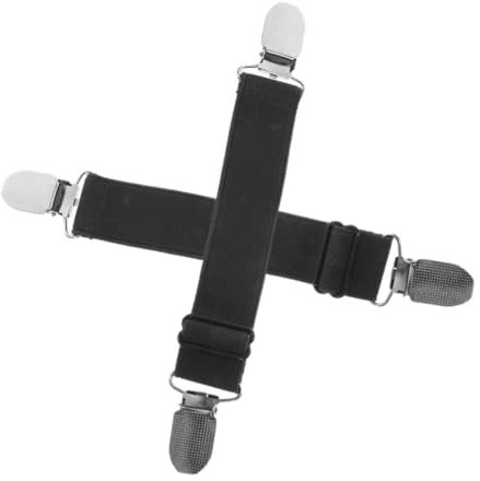 PAMINGONO 2stücke Verstellbare Elastische Hosenklammern Mit Clip Wind Vielseitig Für Fahrradfahren Outdoor Unisex Sichere Fixierung Von Hosenbeinen Beim Sportswear-tragen
