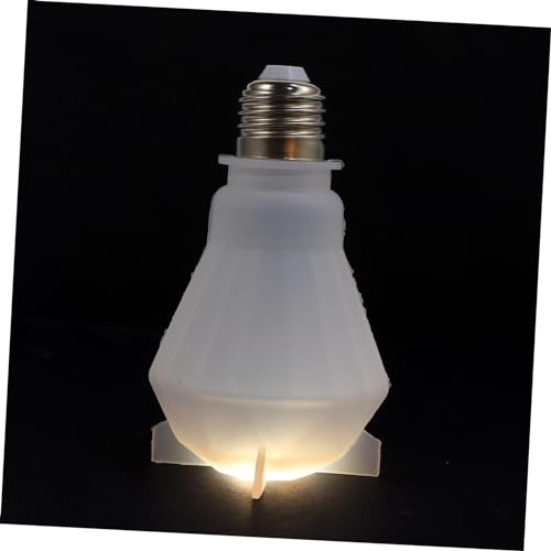 LALAFINA DIY Lamp Bulb Craft Mold Flexible Silicone Mold for Resin Epoxy Light Bulb Casting for DIY Crafts and Creative Projects