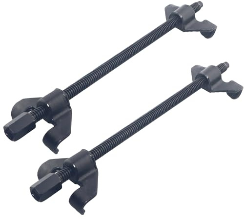 SUKITMISO 2 TLG Federspanner Auto Werkzeug Tieferlegung Tuning 380 mm Montagespanner für KFZ Montagespanner Stoßdämpfer