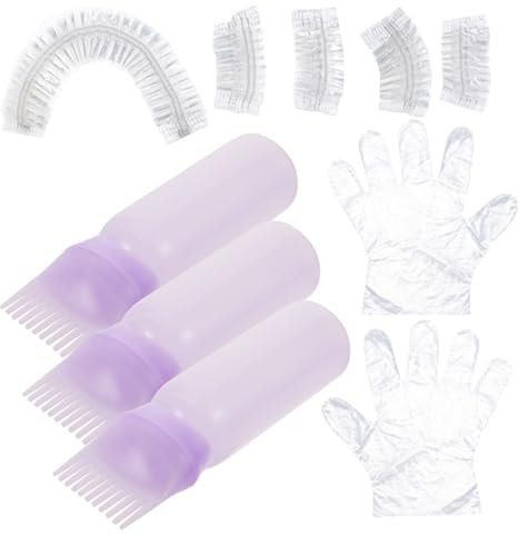 OATIPHO Tinte Cabello Kit De Coloración Botella De Aceite y Aplicador De Aceite Herramienta Para Teñir El Cabello Salón o Casa